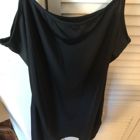 Black Polyester Silky Sexy Nighty- sooo soft! - Picture 5 of 7